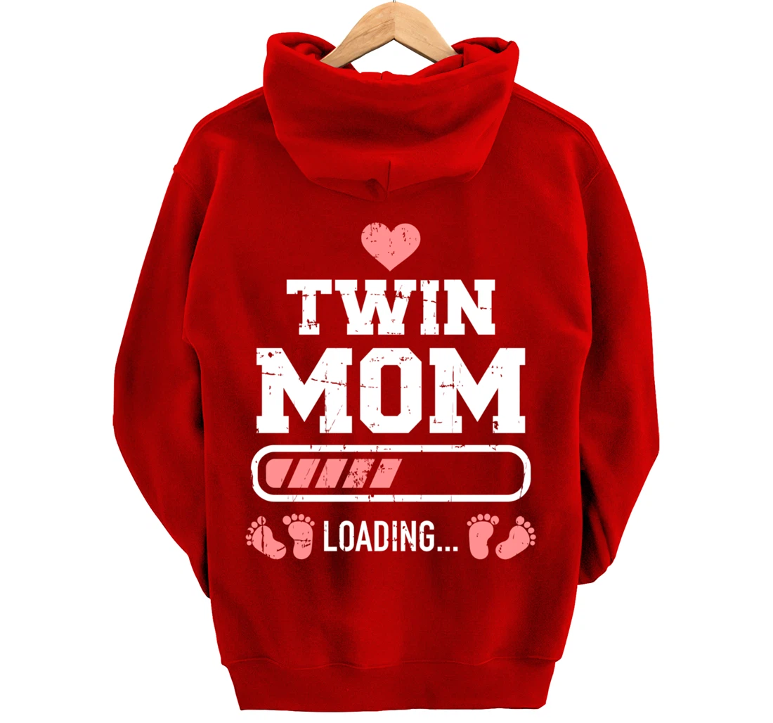 Twin Mom loading Pullover Hoodie