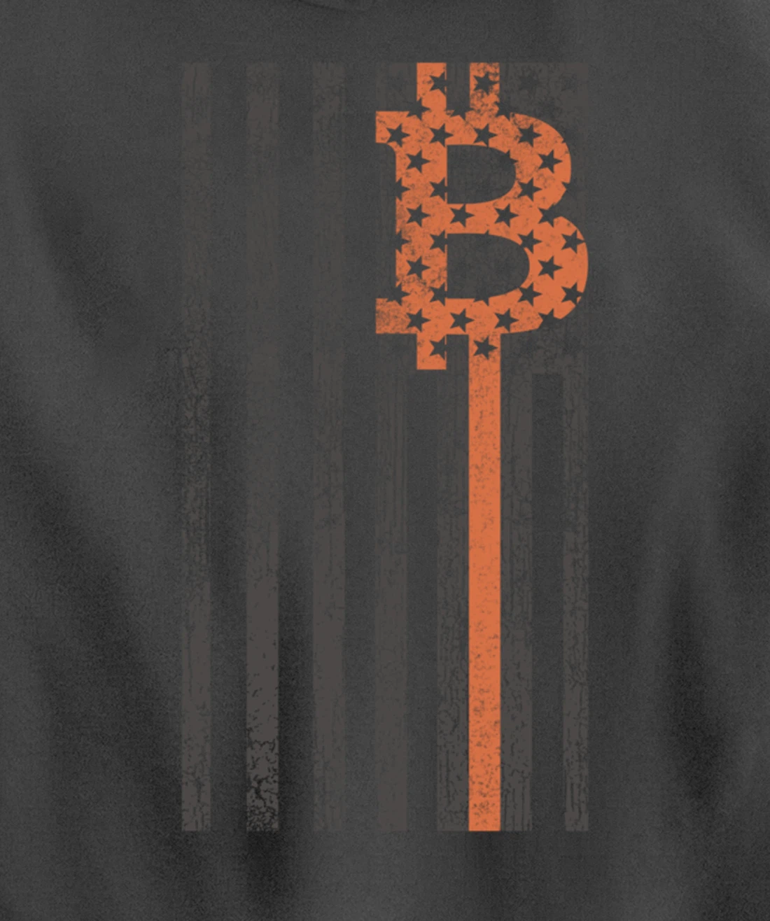 Bitcoin Merchandise - Vintage American Flag - HODL Bitcoin Pullover Hoodie