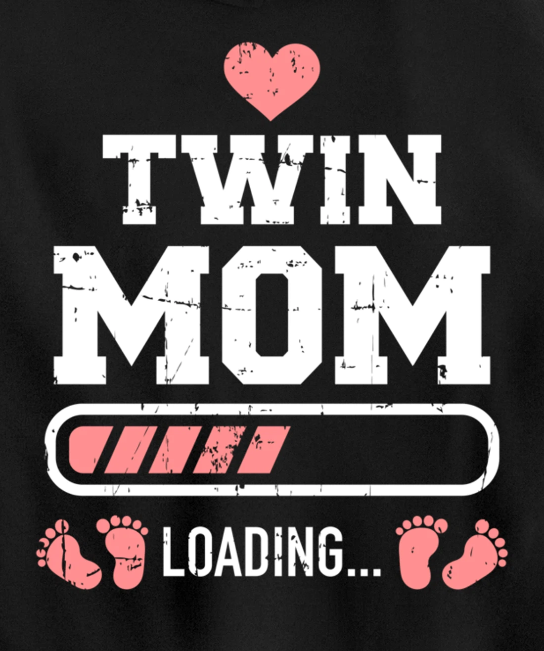 Twin Mom loading Pullover Hoodie