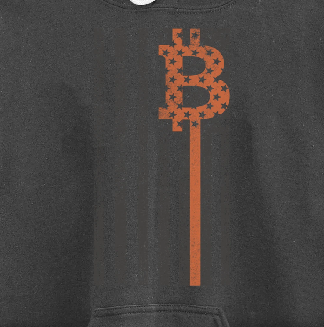 Bitcoin Merchandise - Vintage American Flag - HODL Bitcoin Pullover Hoodie