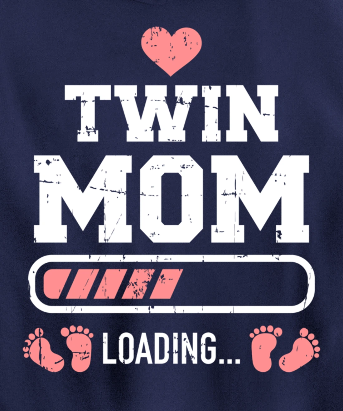 Twin Mom loading Pullover Hoodie