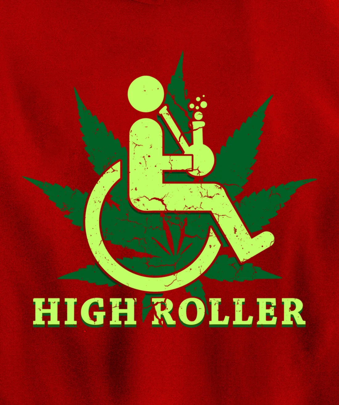 Funny Handicap Gift Shirt Disabled Amputee Humor Wheelchair Pullover Hoodie