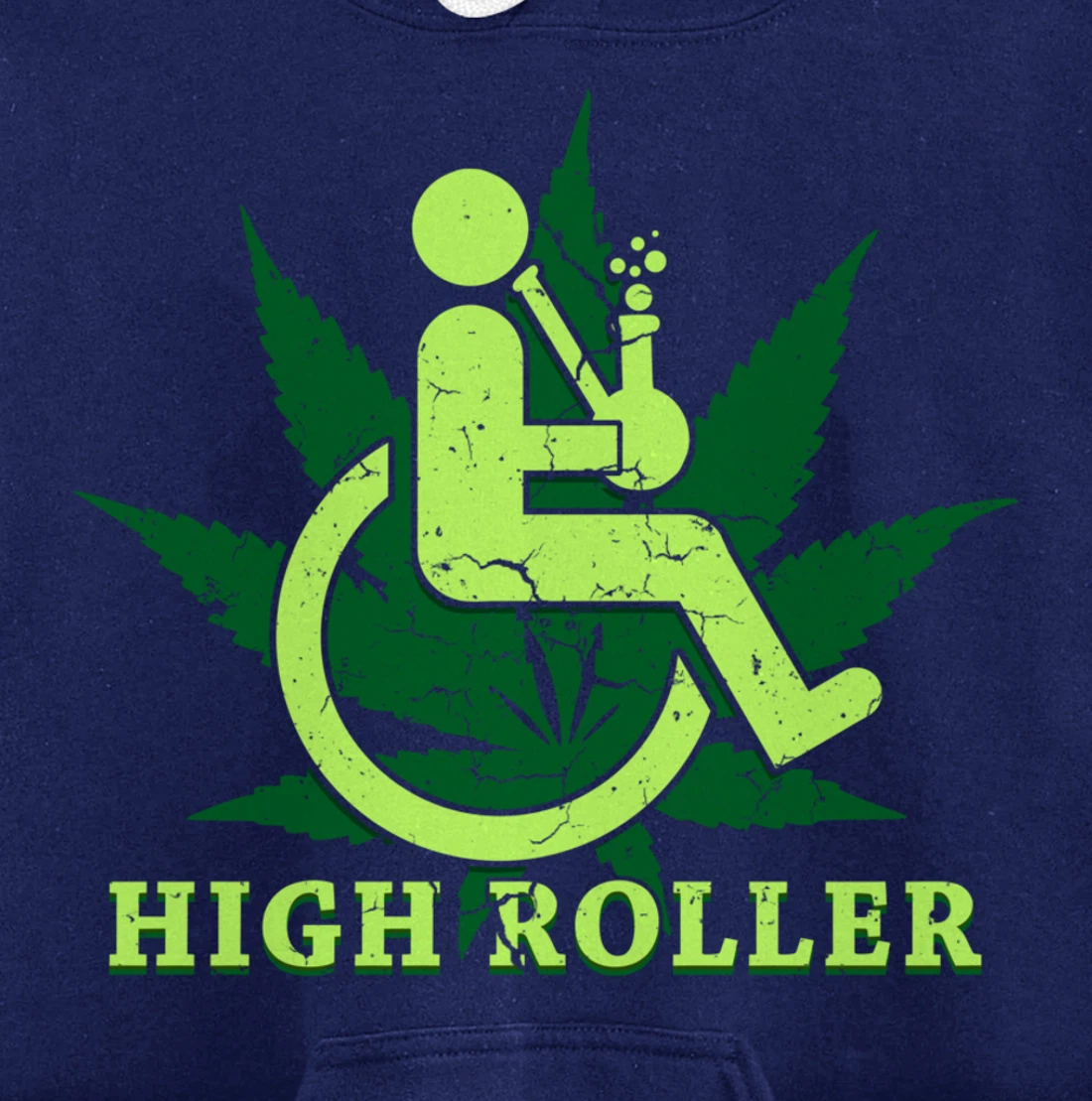 Funny Handicap Gift Shirt Disabled Amputee Humor Wheelchair Pullover Hoodie