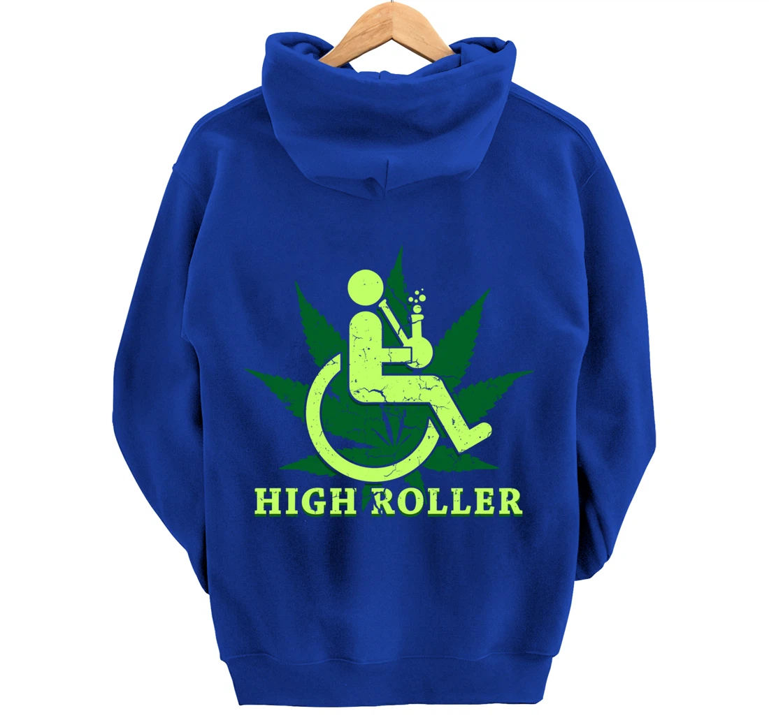Funny Handicap Gift Shirt Disabled Amputee Humor Wheelchair Pullover Hoodie
