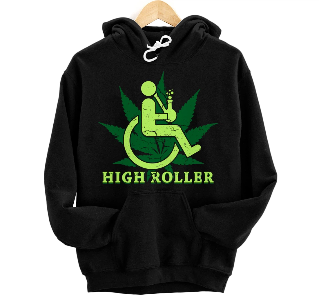 Funny Handicap Gift Shirt Disabled Amputee Humor Wheelchair Pullover Hoodie