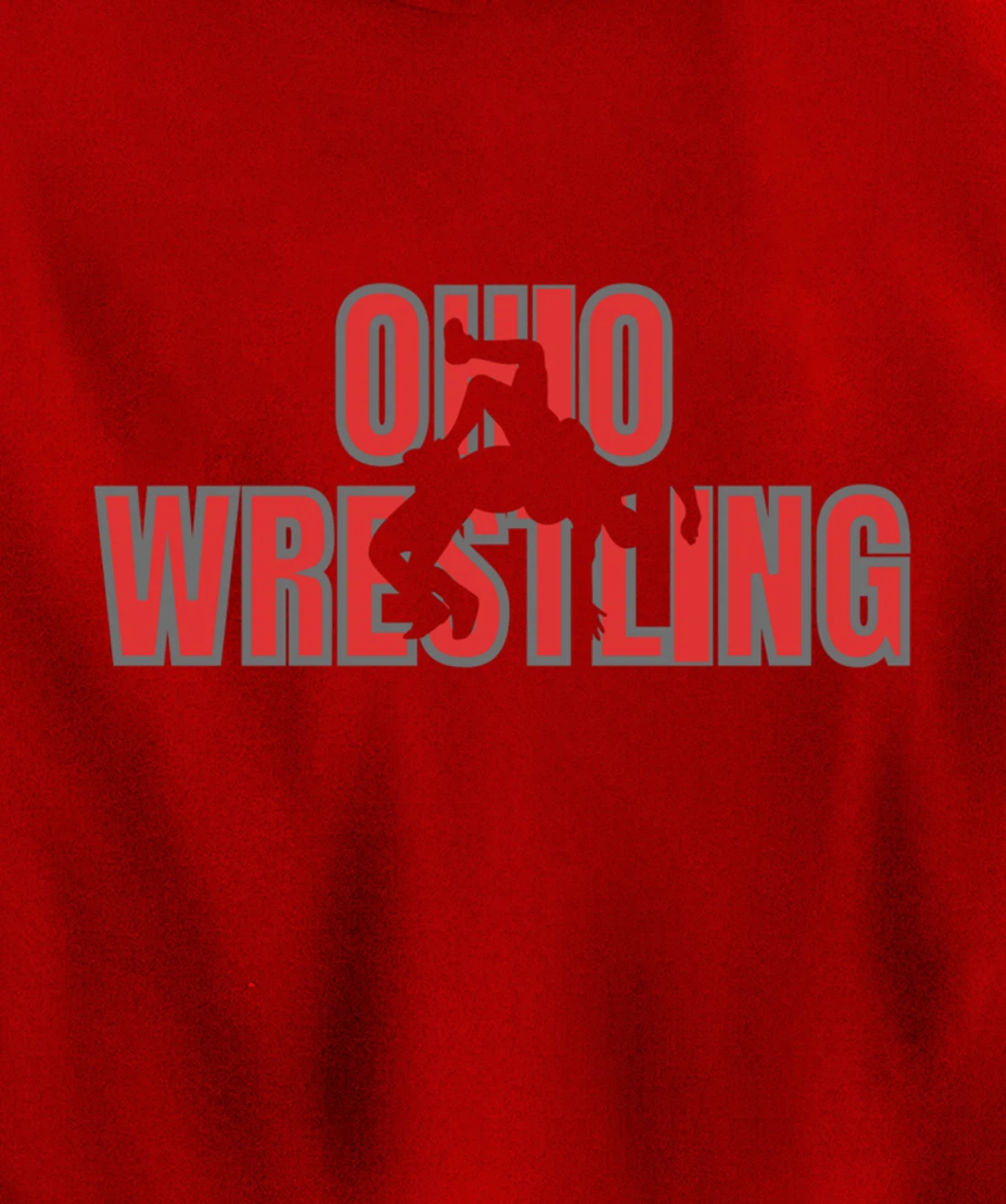 Wrestle Coach Ohio Wrestling Team Freestyle Wrestler Gear Pullover Hoodie