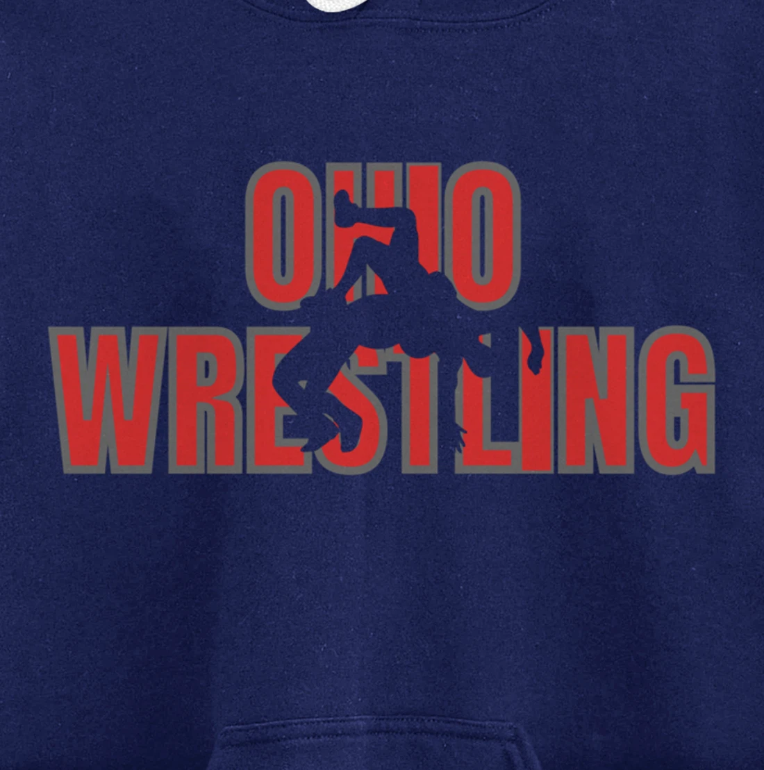 Wrestle Coach Ohio Wrestling Team Freestyle Wrestler Gear Pullover Hoodie