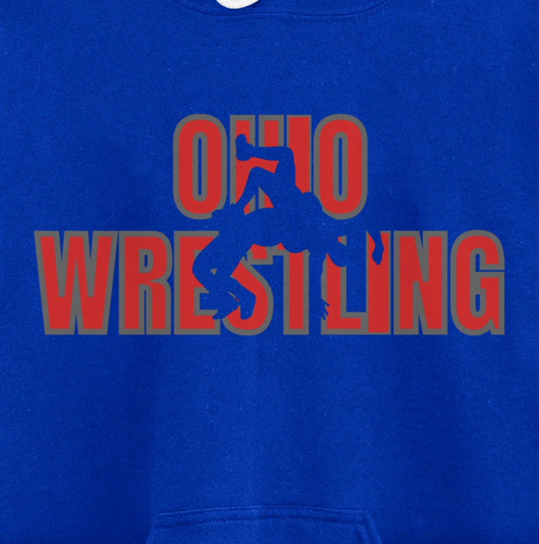 Wrestle Coach Ohio Wrestling Team Freestyle Wrestler Gear Pullover Hoodie