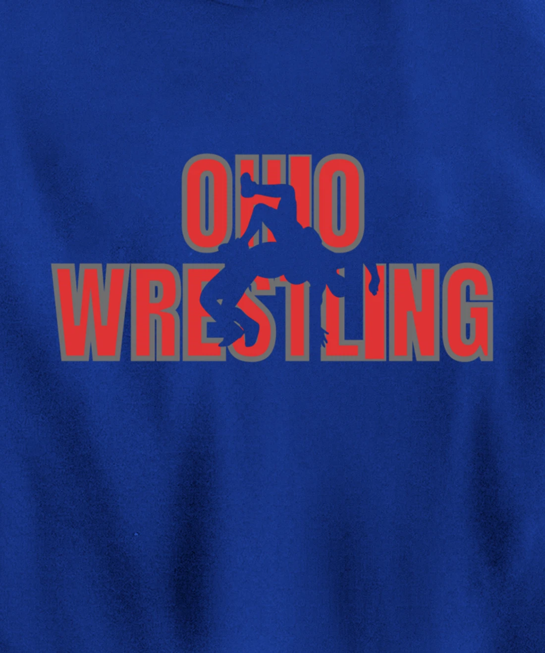 Wrestle Coach Ohio Wrestling Team Freestyle Wrestler Gear Pullover Hoodie