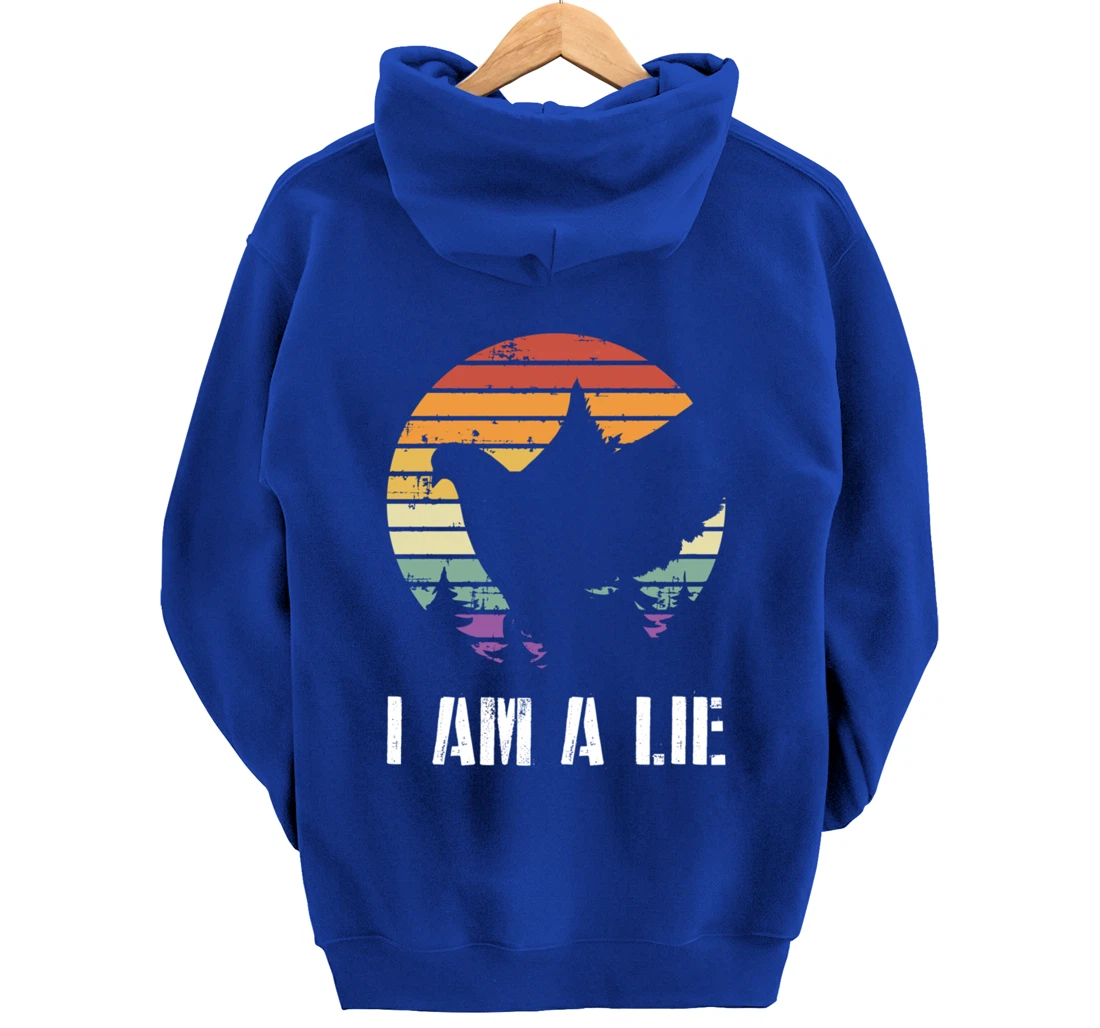 I Am A Lie Bird Aren't Real Spies Funny Bird Pullover Hoodie
