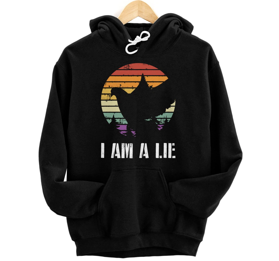 I Am A Lie Bird Aren't Real Spies Funny Bird Pullover Hoodie