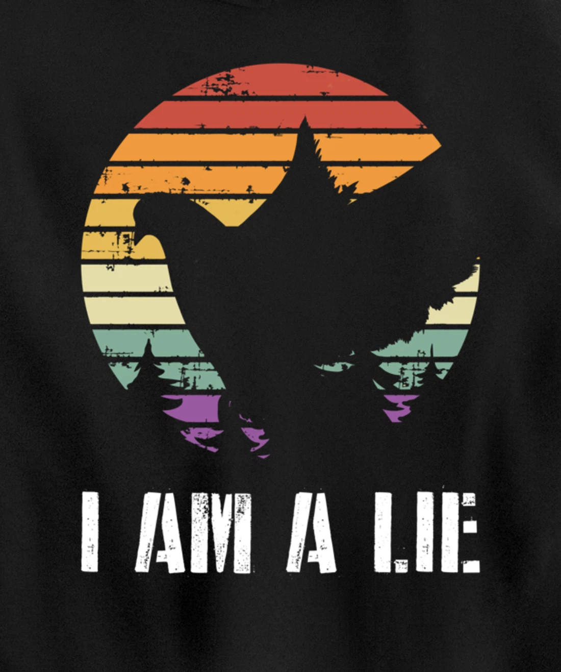 I Am A Lie Bird Aren't Real Spies Funny Bird Pullover Hoodie