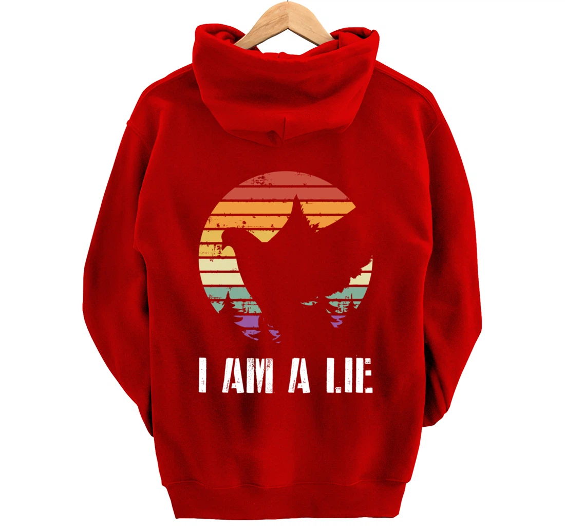 I Am A Lie Bird Aren't Real Spies Funny Bird Pullover Hoodie