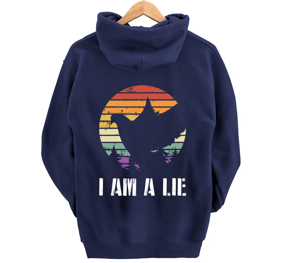 I Am A Lie Bird Aren't Real Spies Funny Bird Pullover Hoodie