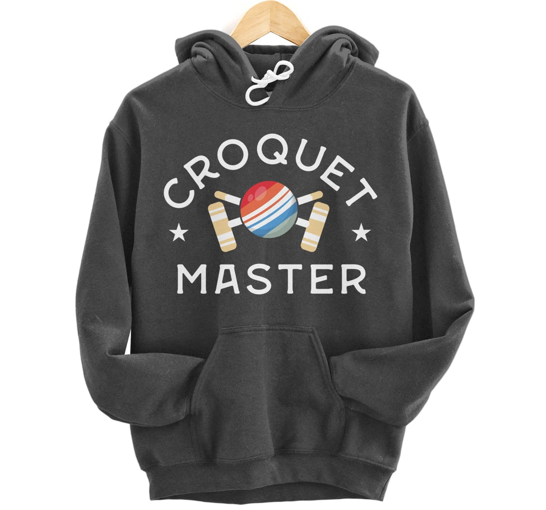 Retro Croquet Master Gift Croquet Shirts Wicket Club Coach Pullover Hoodie