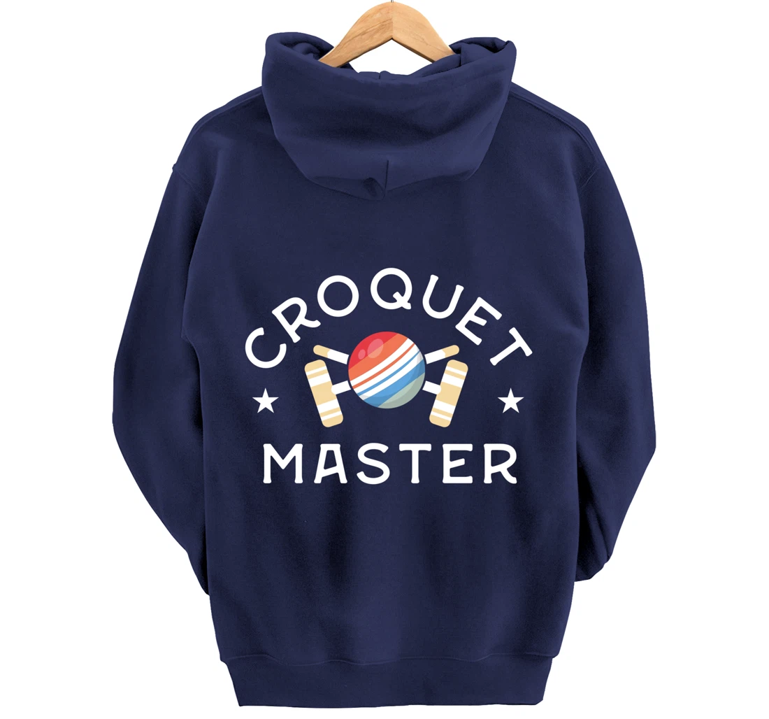 Retro Croquet Master Gift Croquet Shirts Wicket Club Coach Pullover Hoodie