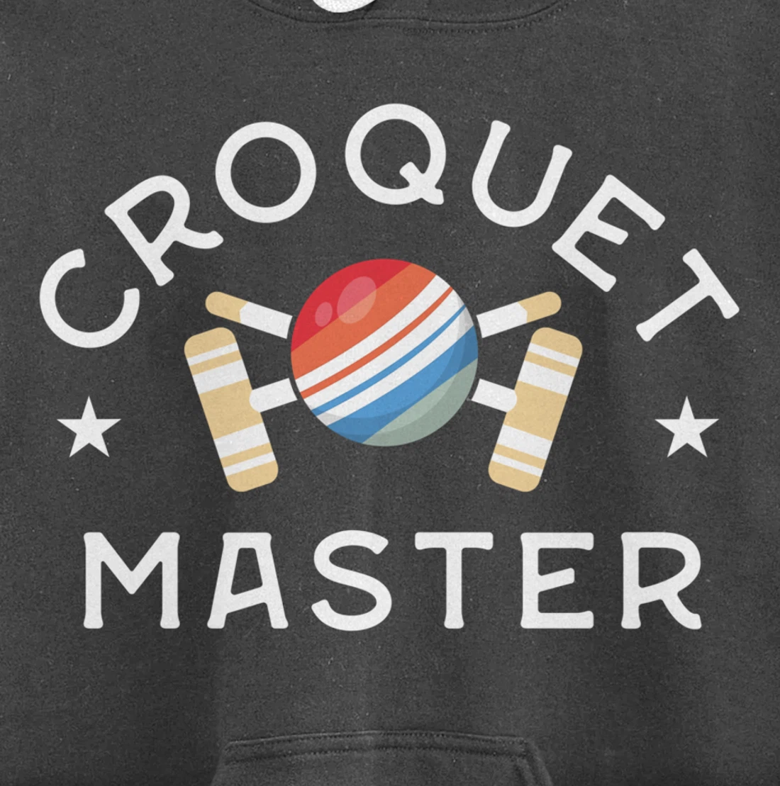 Retro Croquet Master Gift Croquet Shirts Wicket Club Coach Pullover Hoodie