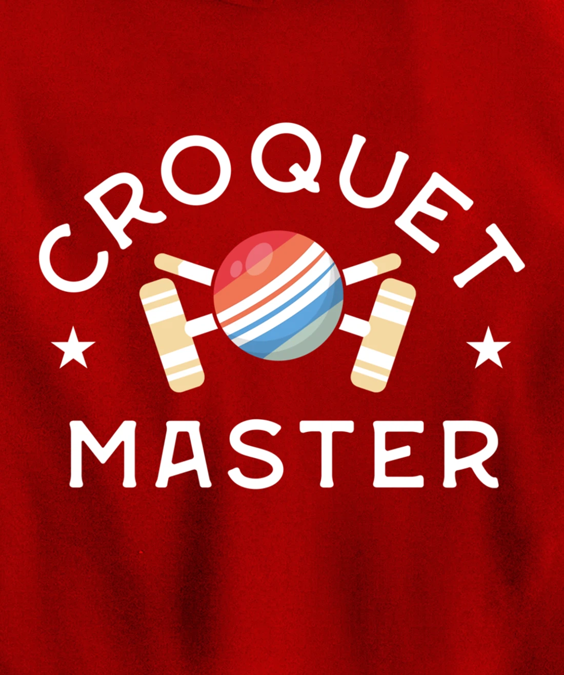 Retro Croquet Master Gift Croquet Shirts Wicket Club Coach Pullover Hoodie
