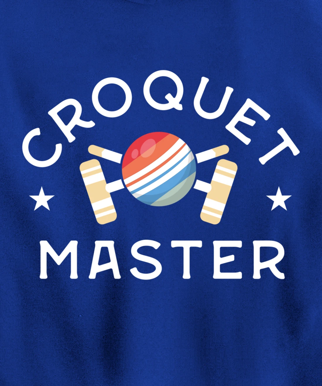 Retro Croquet Master Gift Croquet Shirts Wicket Club Coach Pullover Hoodie