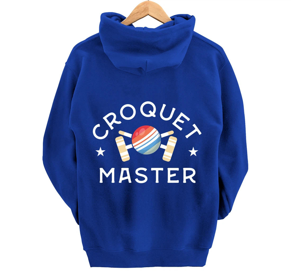 Retro Croquet Master Gift Croquet Shirts Wicket Club Coach Pullover Hoodie