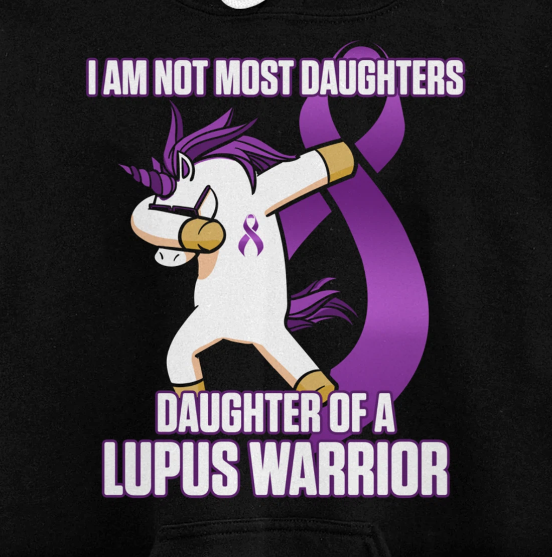 Lupus Appreciation Survivor Warrior Pullover Hoodie