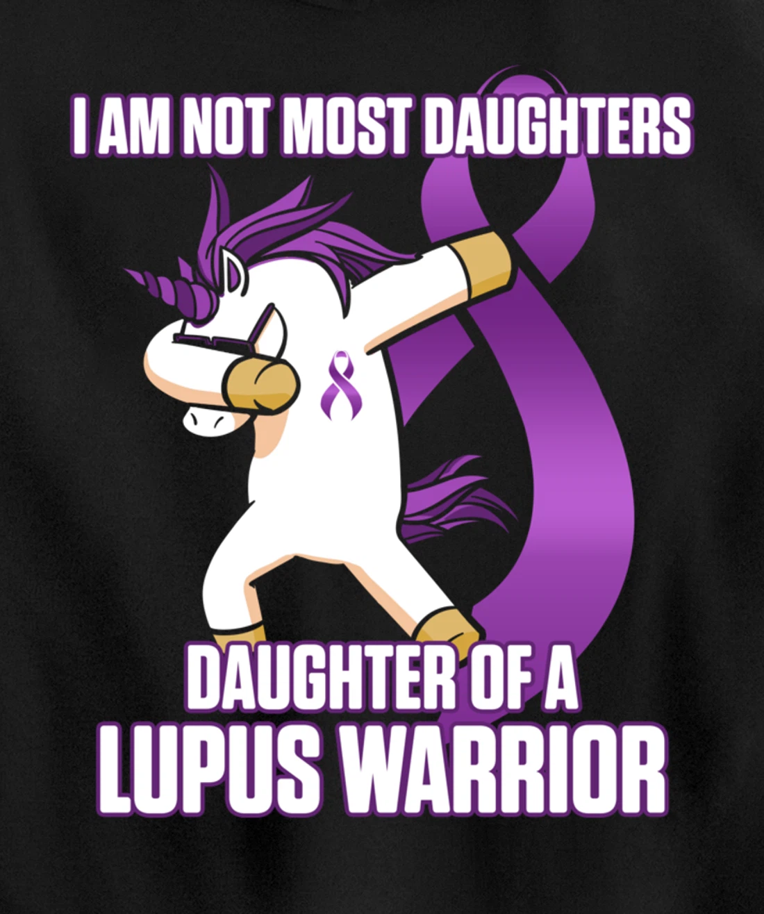Lupus Appreciation Survivor Warrior Pullover Hoodie