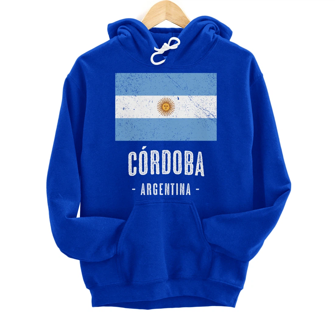City of Córdoba - Argentina | Argentinian Flag Merch - Pullover Hoodie