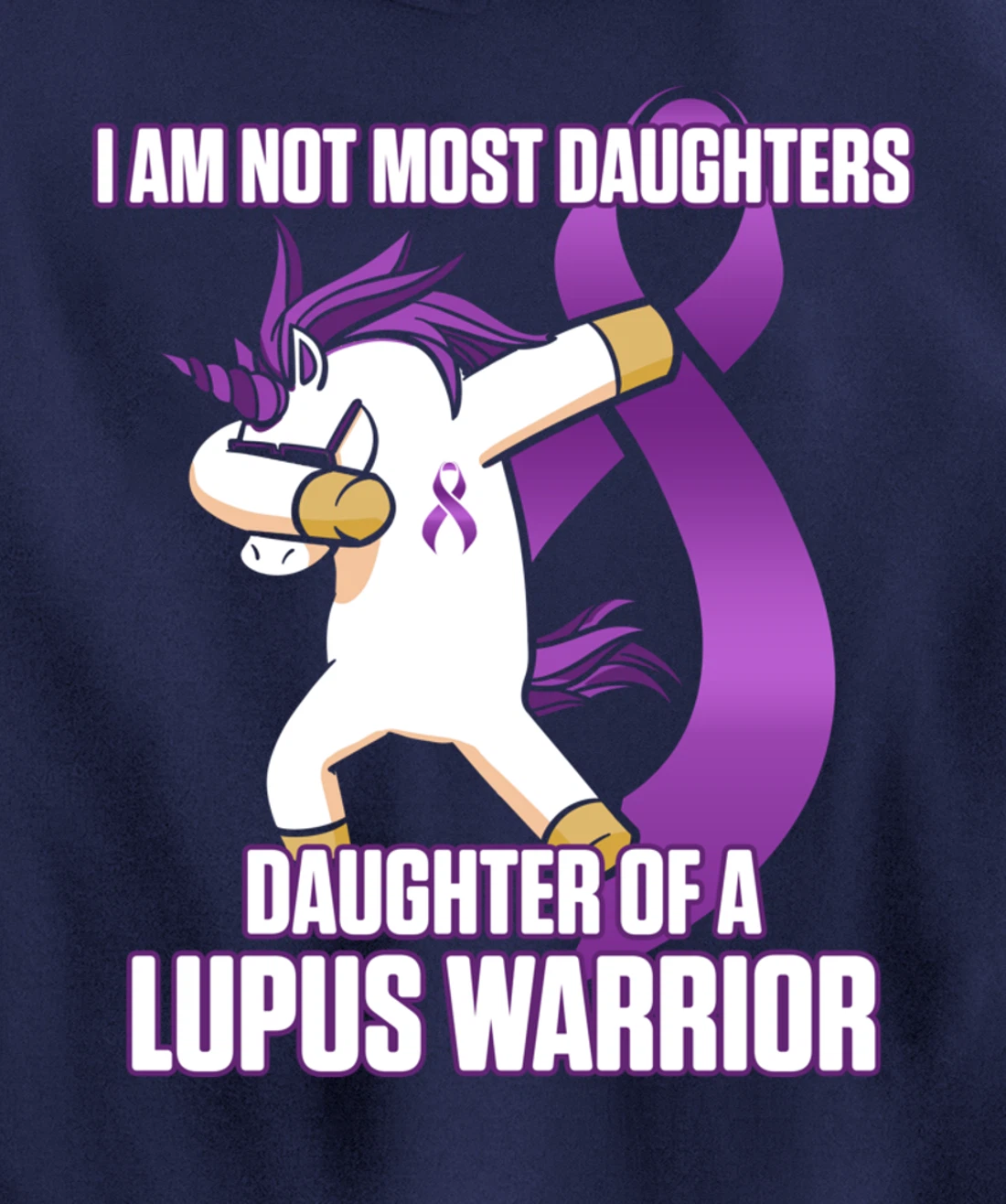 Lupus Appreciation Survivor Warrior Pullover Hoodie