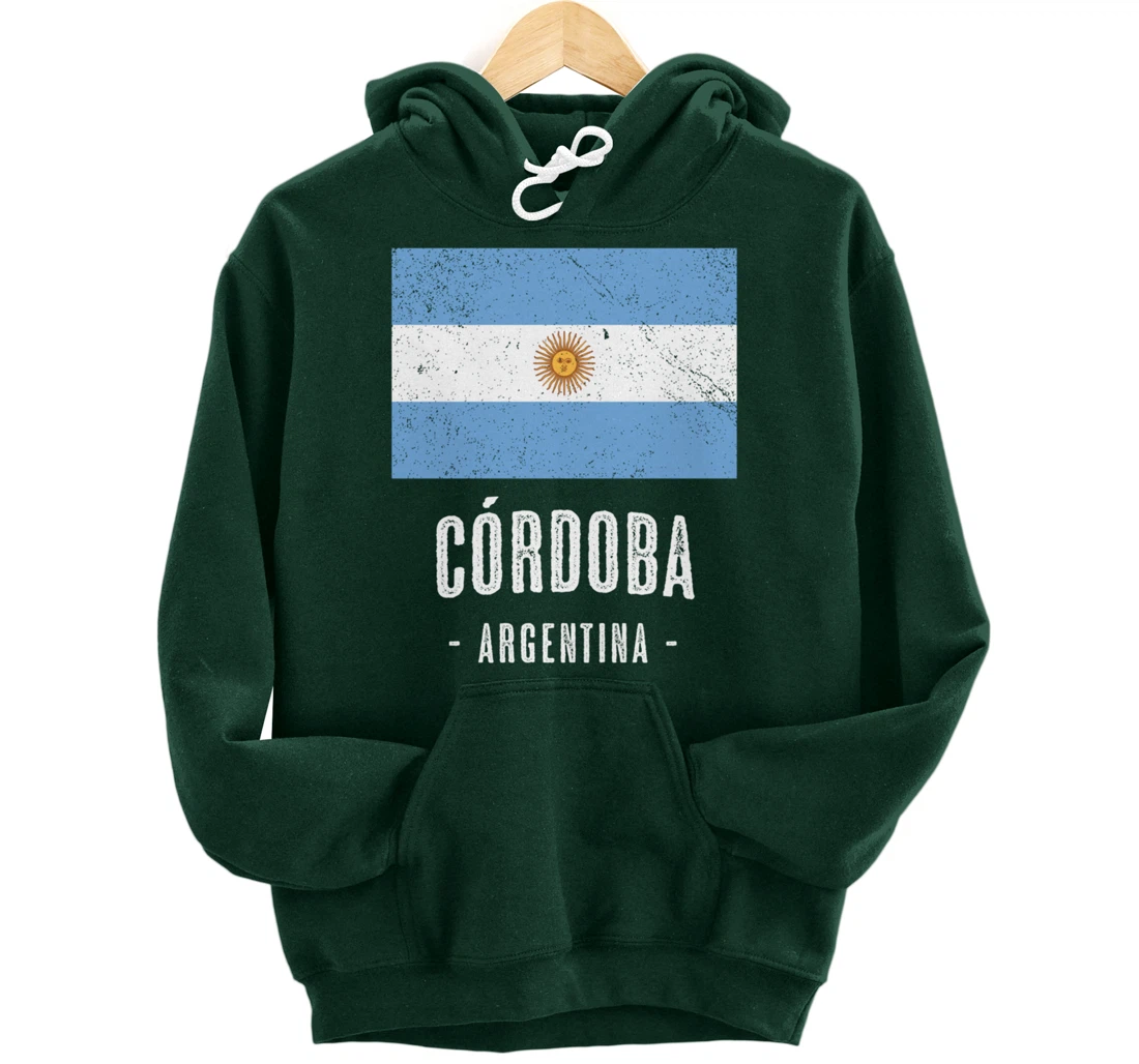 City of Córdoba - Argentina | Argentinian Flag Merch - Pullover Hoodie