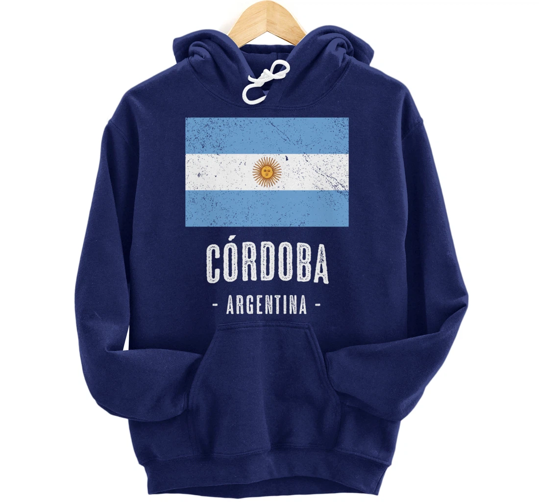 City of Córdoba - Argentina | Argentinian Flag Merch - Pullover Hoodie