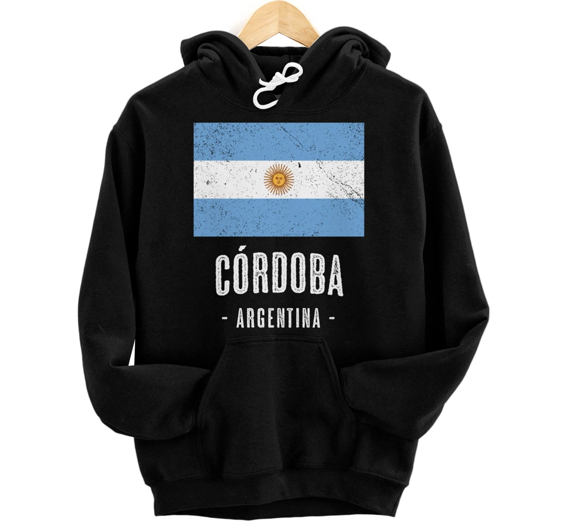 City of Córdoba - Argentina | Argentinian Flag Merch - Pullover Hoodie