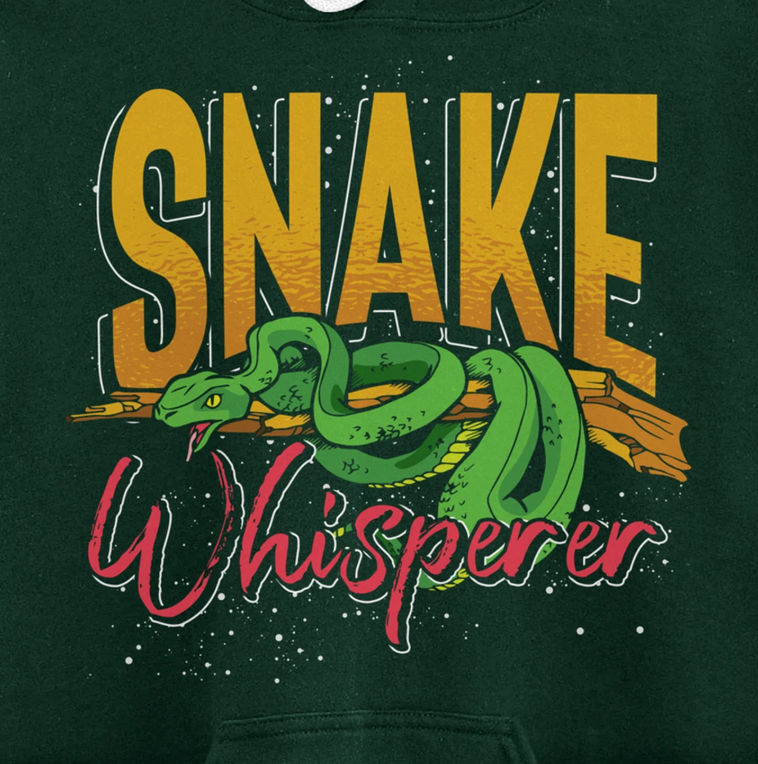 Snake Whisperer Snake Pullover Hoodie