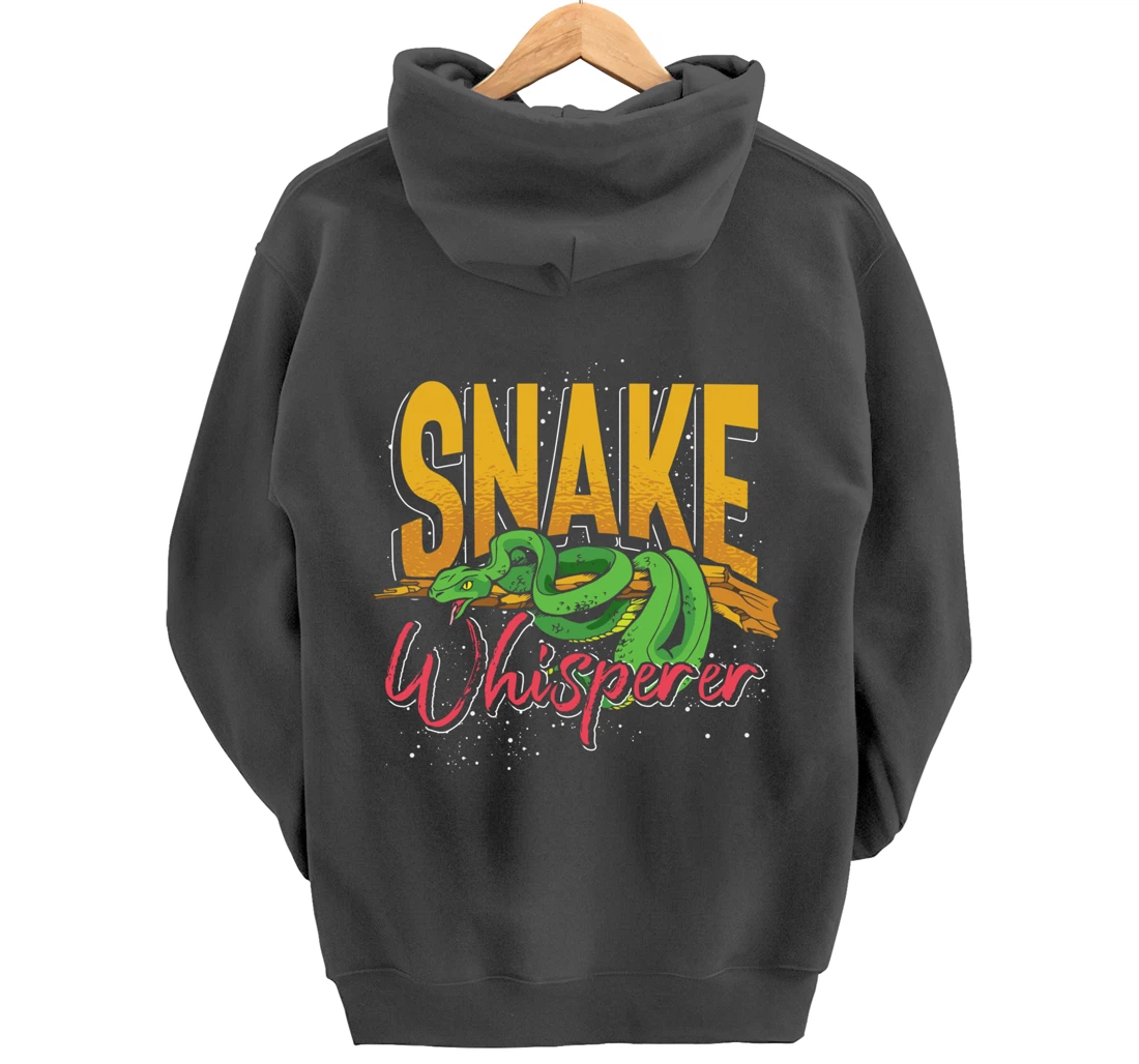 Snake Whisperer Snake Pullover Hoodie