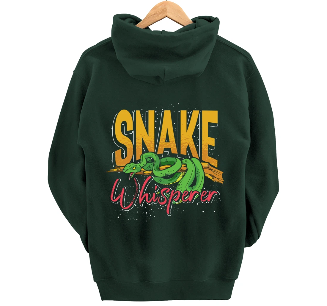 Snake Whisperer Snake Pullover Hoodie