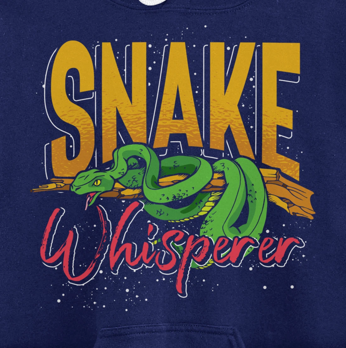 Snake Whisperer Snake Pullover Hoodie