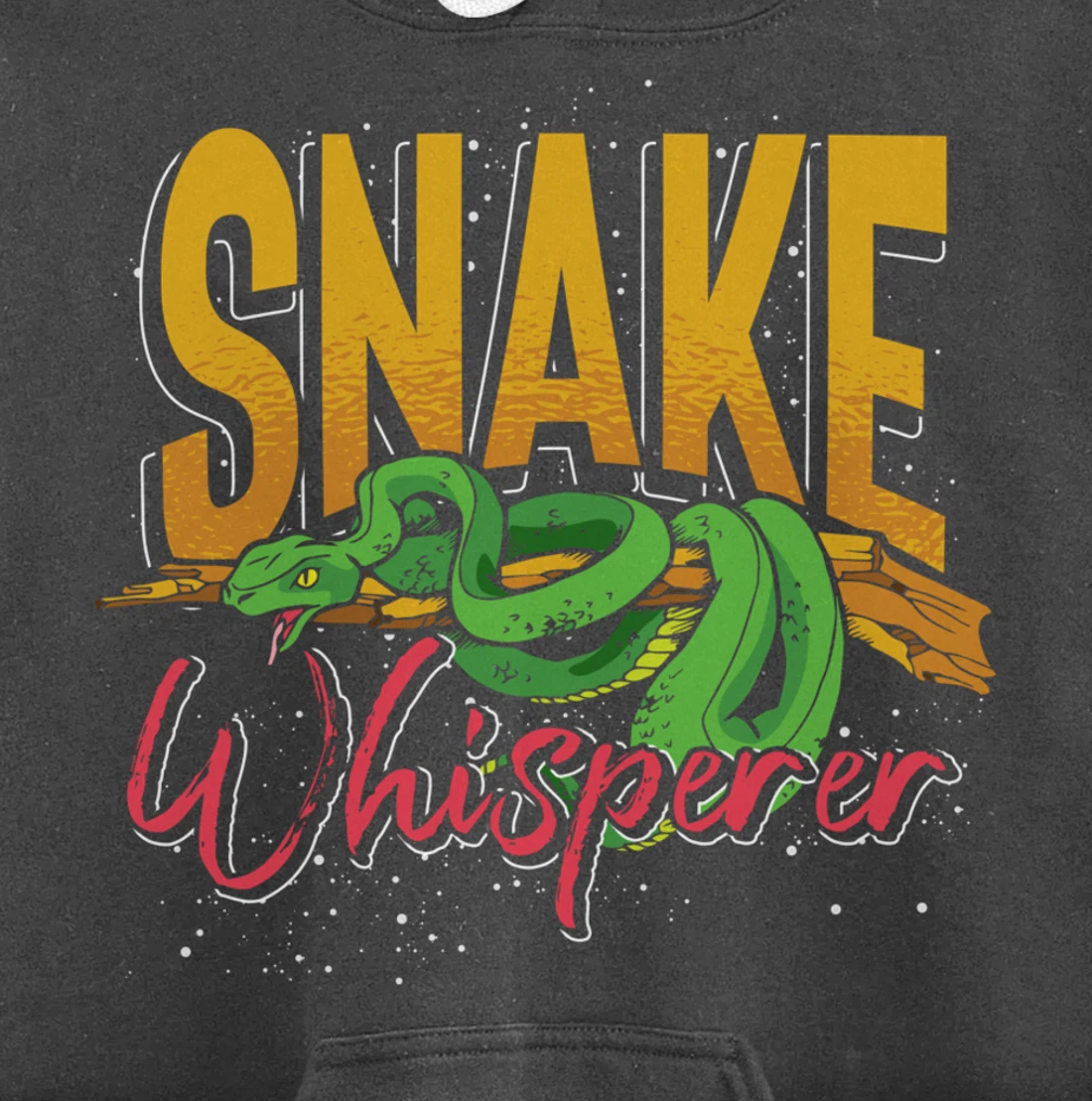 Snake Whisperer Snake Pullover Hoodie