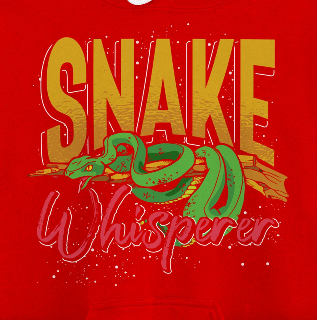 Snake Whisperer Snake Pullover Hoodie