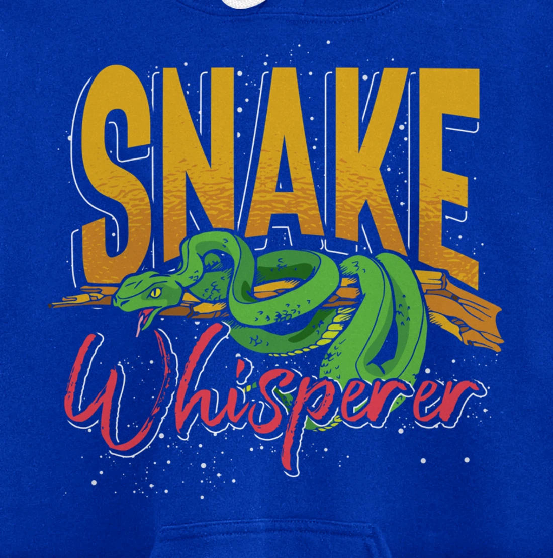 Snake Whisperer Snake Pullover Hoodie