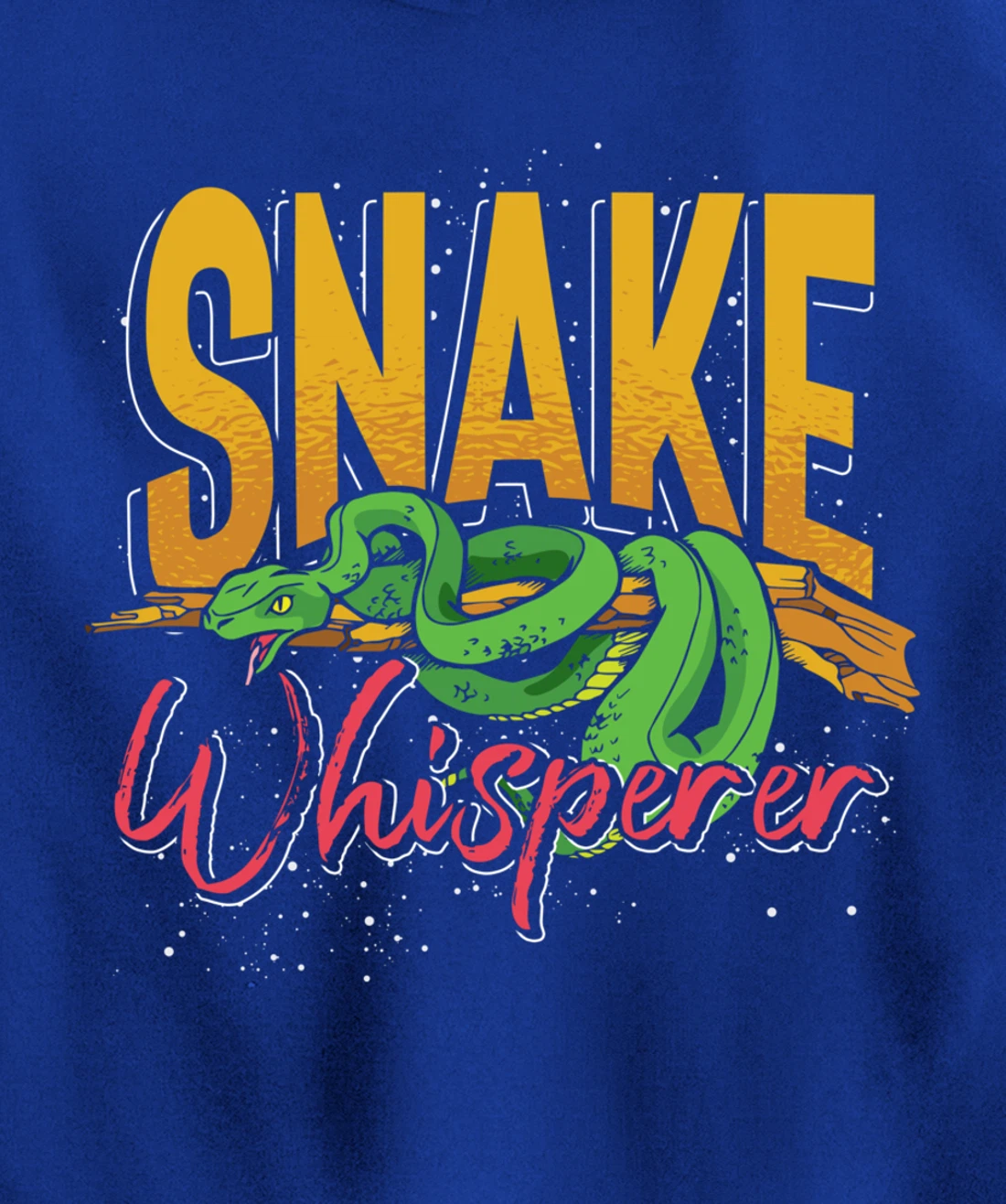 Snake Whisperer Snake Pullover Hoodie
