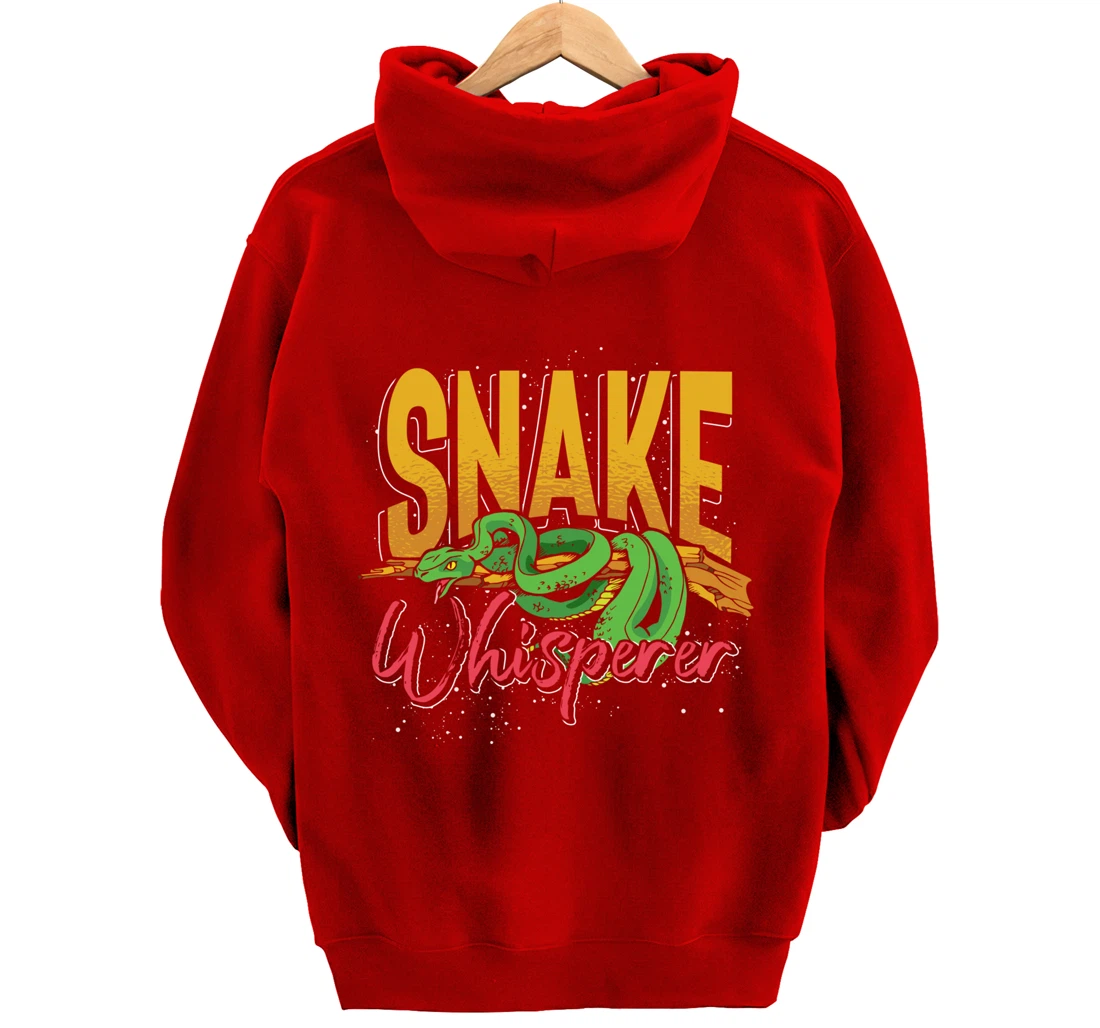 Snake Whisperer Snake Pullover Hoodie