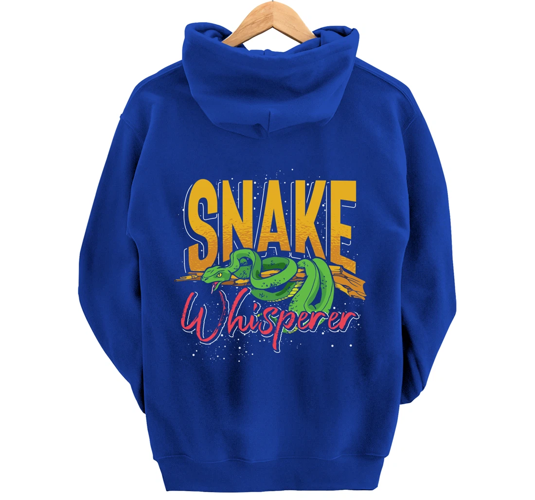 Snake Whisperer Snake Pullover Hoodie