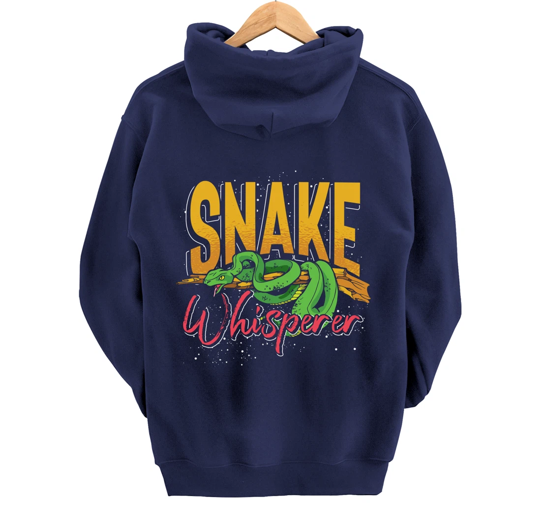 Snake Whisperer Snake Pullover Hoodie