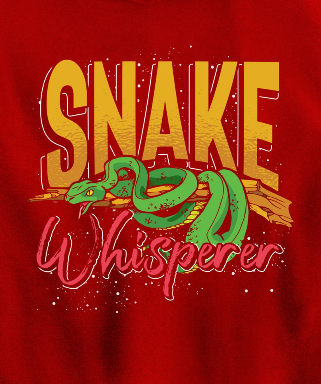 Snake Whisperer Snake Pullover Hoodie