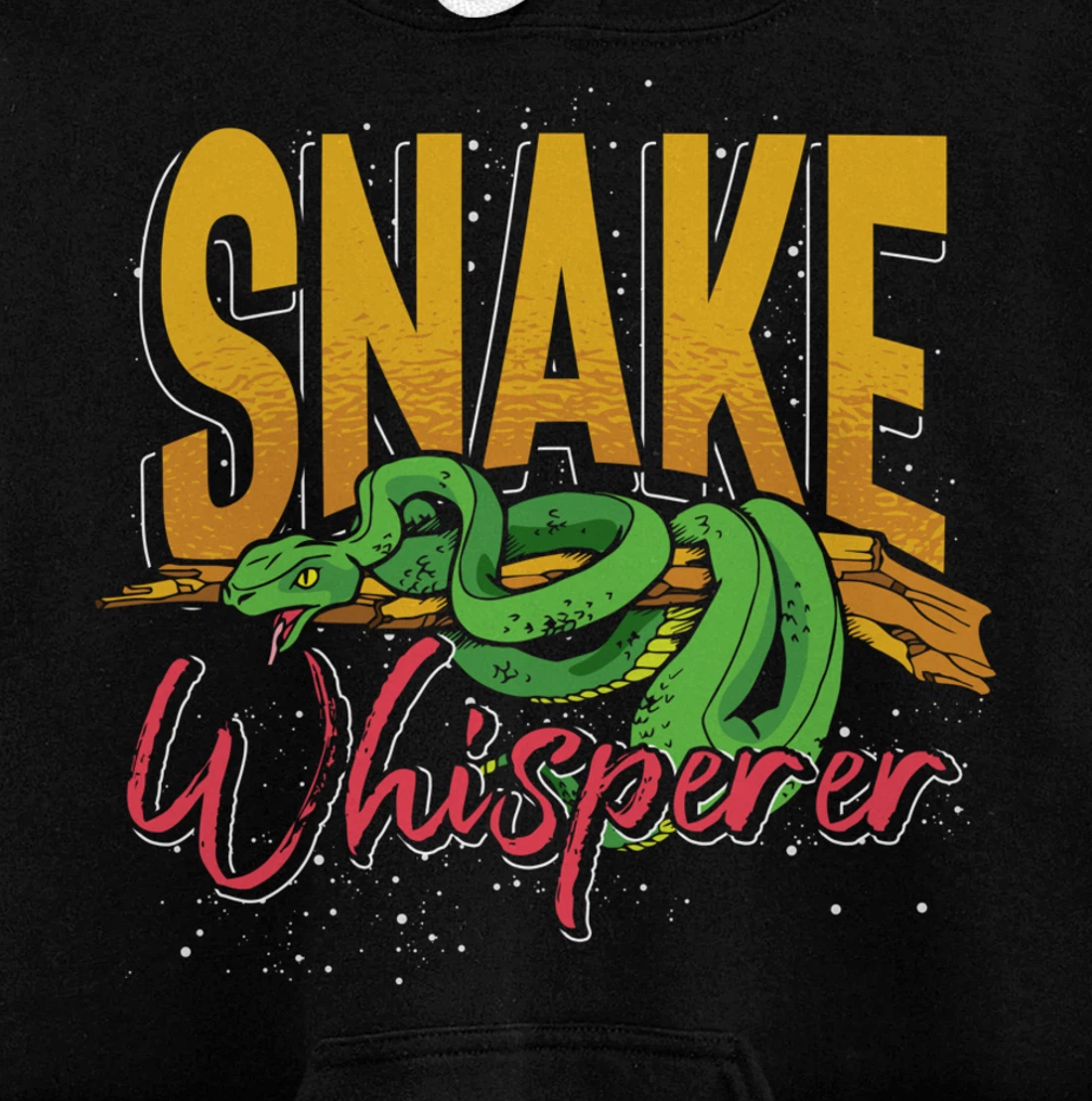 Snake Whisperer Snake Pullover Hoodie