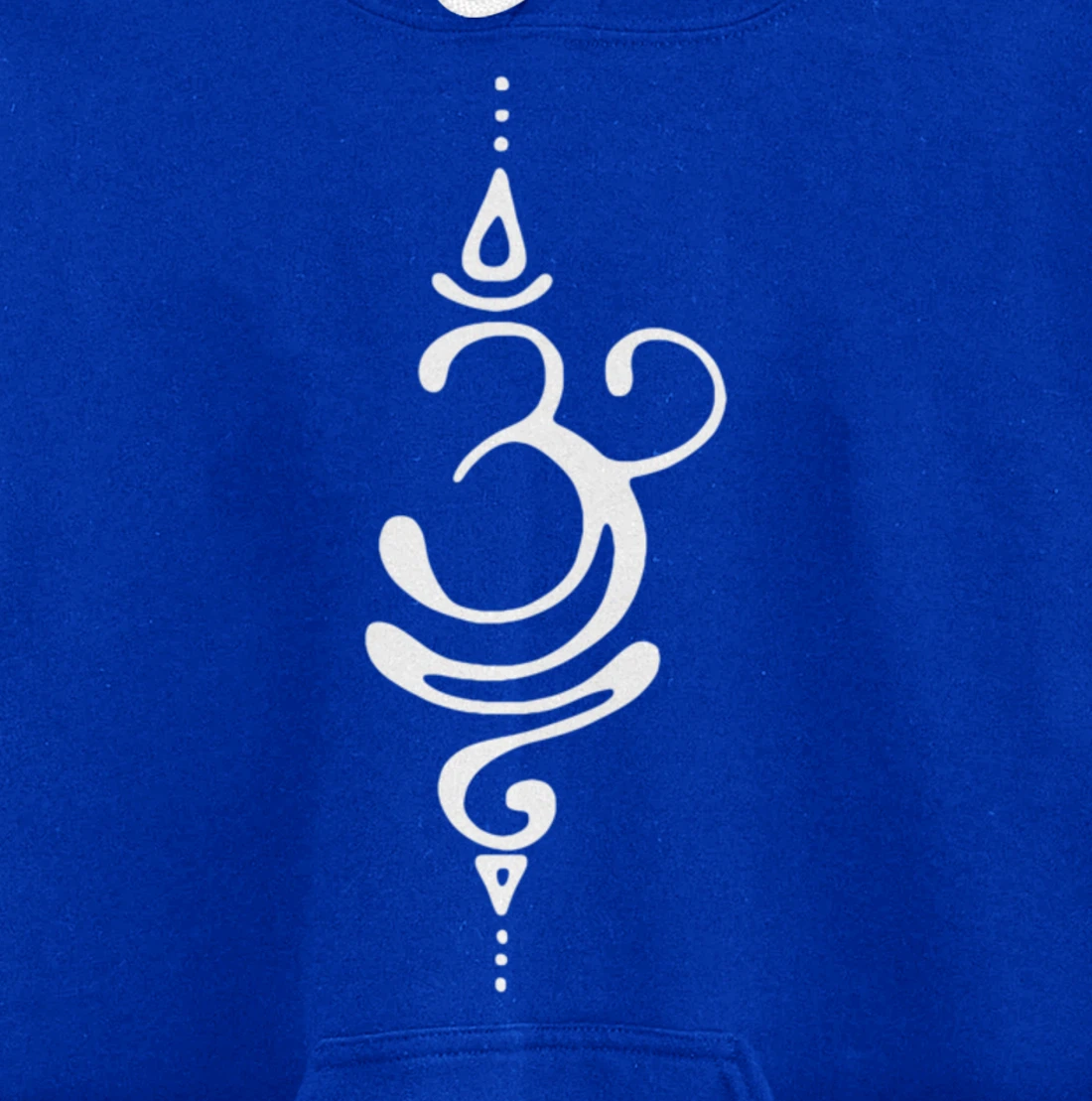 Sanskrit Breathe Symbol | Yoga Meditation | Gift for Yogis Pullover Hoodie