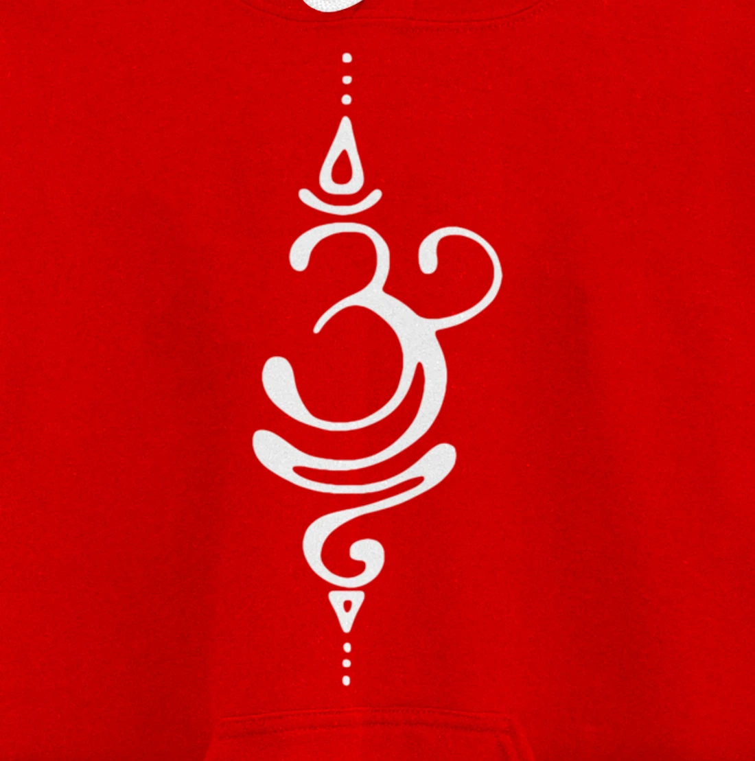 Sanskrit Breathe Symbol | Yoga Meditation | Gift for Yogis Pullover Hoodie