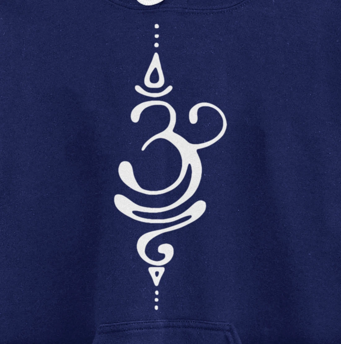 Sanskrit Breathe Symbol | Yoga Meditation | Gift for Yogis Pullover Hoodie