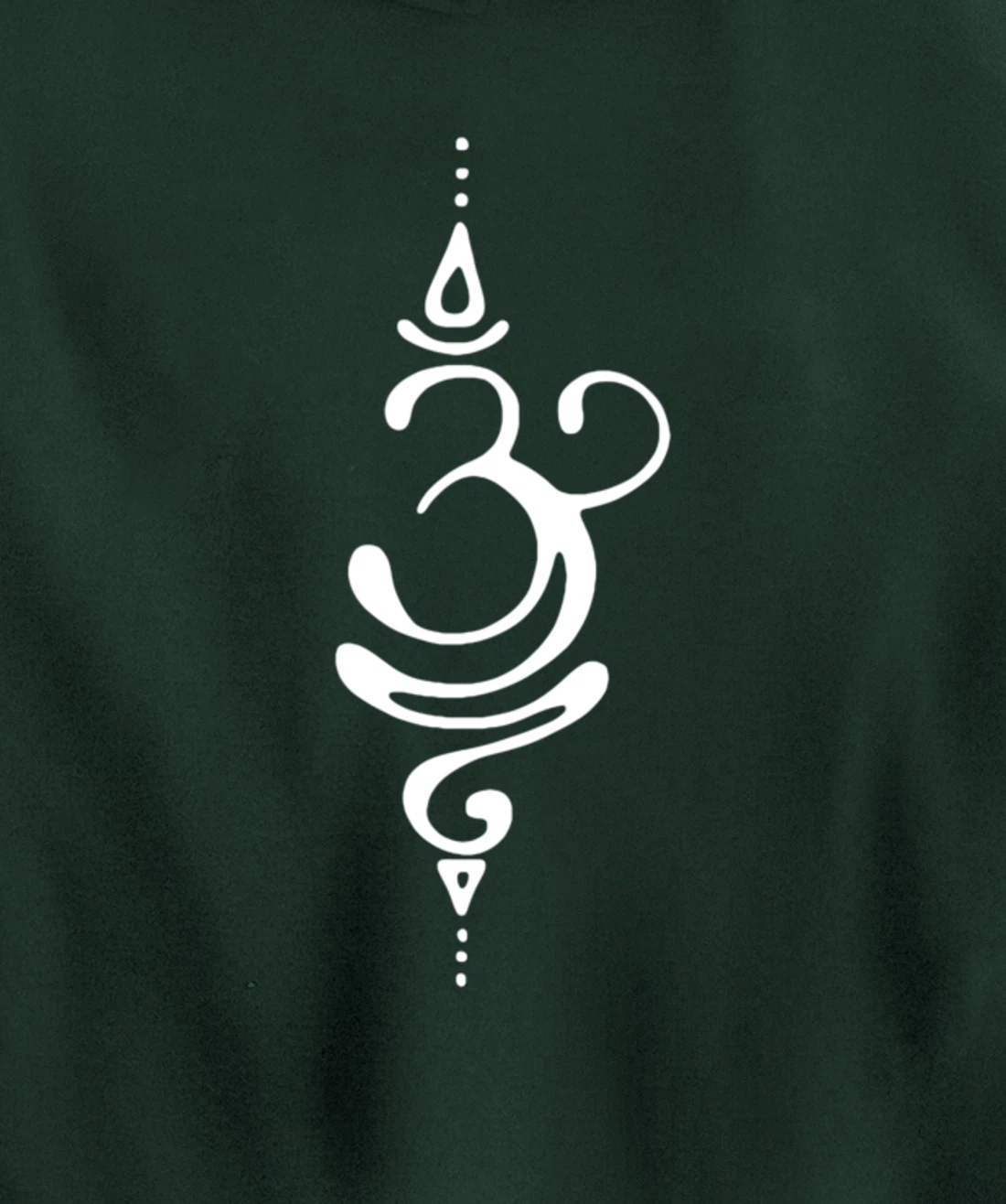 Sanskrit Breathe Symbol | Yoga Meditation | Gift for Yogis Pullover Hoodie