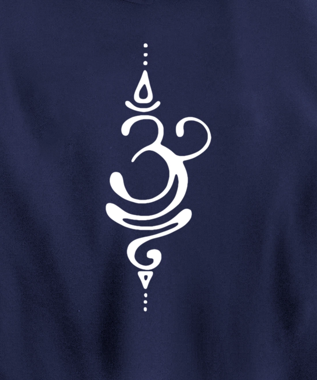 Sanskrit Breathe Symbol | Yoga Meditation | Gift for Yogis Pullover Hoodie