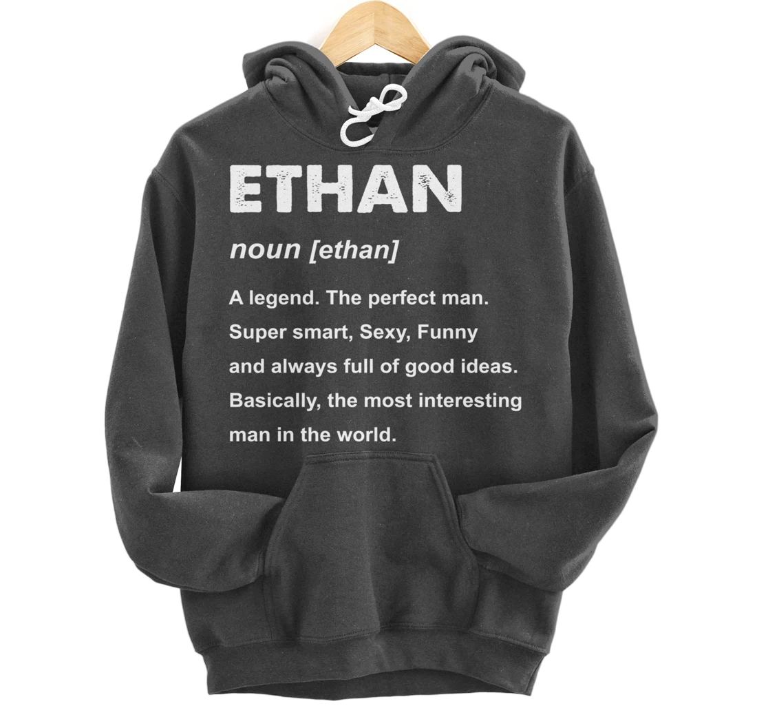 Ethan Name Pullover Hoodie